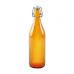 Купить Стеклянная бутылка 1 л оранжевая в Балаково