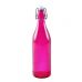 Купить Стеклянная бутылка 1 л розовая в Балаково