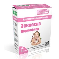 Закваска-пробиотик Нормофлор БакЗдрав